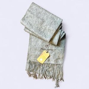 Alpaca Camargo | Gray Alpaca Scarf 🦙